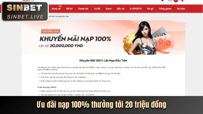 Khuyến mãi chào mừng E2BET
